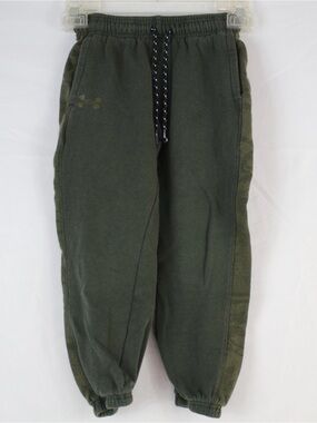 Under Armour Green Sweat Pants Boys Size Youth Small